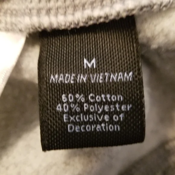 Marc Anthony Mens Button Up Cowl Neck Cardigan Sweater Slim Fit M Heather Gray - Picture 8 of 8